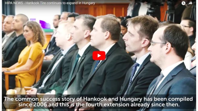 Új szegmenssel bővül a Hankook egyetlen európai termelőegysége - VIDEÓ RIPORT