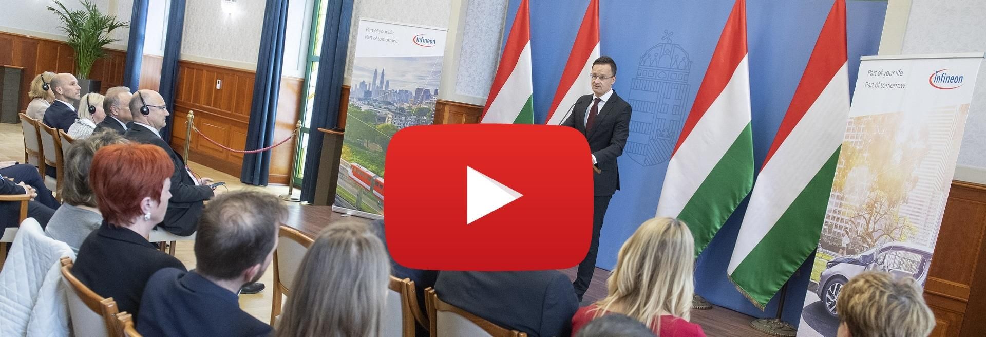 Új gyárat épít a félvezető modulok gyártására az Infineon - VIDEÓRIPORT